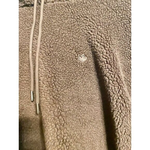 Adidas Women's Premium Essentials Hoodie XS Brown IL1849 NWT New - Picture 2 of 5